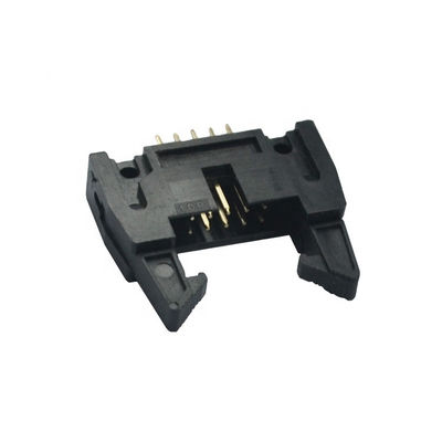 Tel Konnektörlere Altın Kaplama PCB Kartı İtici 2.0mm DIP IDC Erkek Konnektör